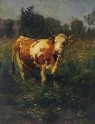 Rudolf Koller Kuh Spain oil painting artist
